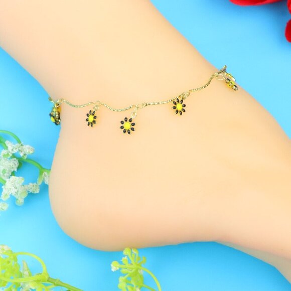 Elegant Handmade Anklet – Perfect for Women & Girls | Ideal Gift Option,DYC1013 - Picture 1 of 8